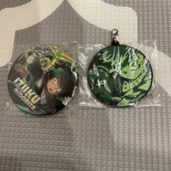 緑谷出久 缶バッジ ラバーストラップ