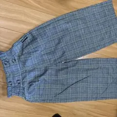 RICCA RICCA チェック柄長ズボン