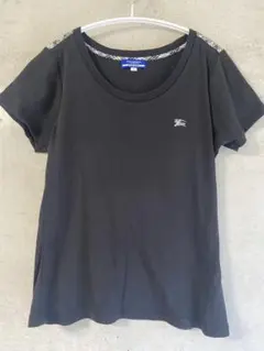 BURBERRY BLUE LABEL 黒 Tシャツ 38