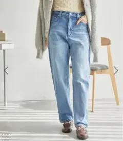 【完売/美品】ロペピクニック ウエストシェイプハイライズマムジーンズ