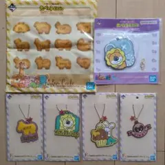 一番くじ　ギンビス　たべっ子どうぶつ　ラバーチャーム　他　まとめ売り