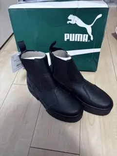 PUMA チェルシーブーツ 23.0 CM ブラック