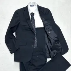 SUIT SELECT スーツ セットアップ ブラック ストライプ サイズA5