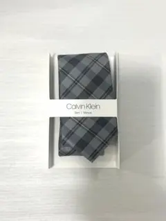 Calvin Klein チェック柄 ネクタイ 新品