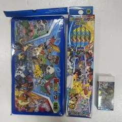 ポケモン文具セット 12色.鉛筆２B消しゴム