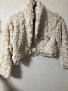 ファー カーディガン