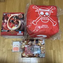 一番くじ ワンピースカードゲーム A賞ルフィフィギュア&C賞サイコロ 