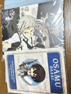 文豪ストレイドッグス 太宰治 芥川龍之介　中島敦　きゃらとりあ マウスパッド