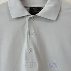 FENDI ポロシャツ ライトグレー 48