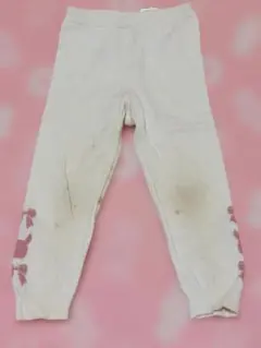 クーラクール うさぎリボンプリント 90cm レギンス