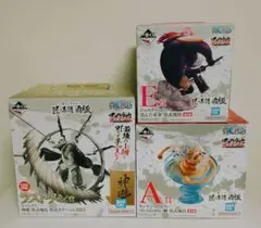 一番くじ ワンピース ラストワン賞シャンクス A賞 ルフィC賞ボニー おまけ付き