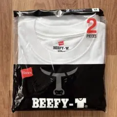 1枚【M】Hanes BEEFY T ホワイトのサムネイル