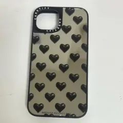 CASETIFY ケースティファイ iPhone14 スマホケース ハートミラー