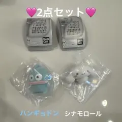 サンリオキャラクターズ ふわふわフロッキードール　シナモロール、ハンギョドン