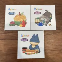 ポケモンパンシール　ゴンベ　タルップル　ホシガリス