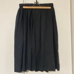 無印良品　フレンチリネン　スカート