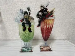 ヒロアカ　雄英高校オープンスクール アクリルスタンド　緑谷　爆豪