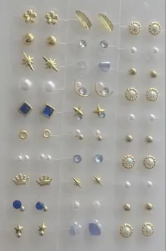 耳つぼジュエリー60粒　金アレ対応