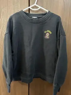 【特価】XLARGE ブラック トレーナー 120