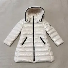極美品❗️ MONCLER モンクレール モカ　キッズダウン　ホワイト　アイボリー