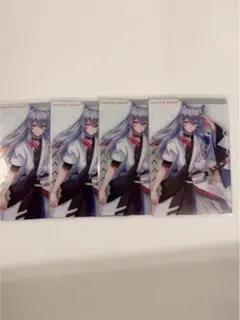 カラフルピーチ　ウエハース2 どぬくさん　等身4枚