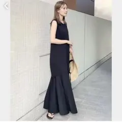 plage ティアードノースリーブワンピース