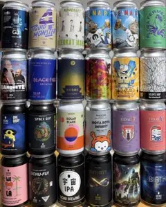 ★UCHU BREWING/BLACK TIDE BREWING他 空き缶24缶のサムネイル