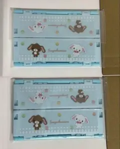 サンリオ シュガーバニーズ　ミニおりたたみコンテナ　2個セット