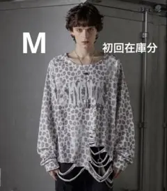 【気分でセール中】総柄ラインストーングラフィックロンT