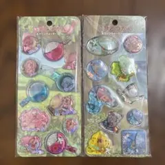 【正規品】【即日発送】こびとづかん　キラリンウォーターシール　2枚セット
