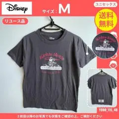 【ディズニー】 (M) リユース品: Tシャツ ミッキーマウス チャコールのサムネイル