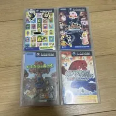 ジャンク品　ゲームキューブ ソフト 4本セット