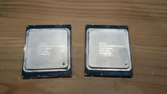 Intel Xeon E5-2687w v2 SR19V 2個セット