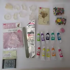 レジン用カラーとシリコンモールドセット