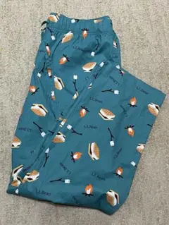 L.L.Bean スモア柄 パジャマパンツ