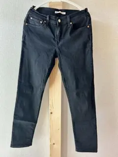 リーバイス　スキニーデニム ブラック 27