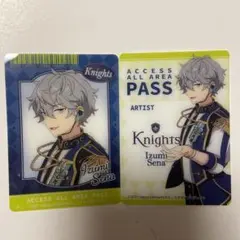 あんスタ　DREAMLIVEくじ　クリアフォトカード　2枚　瀬名泉