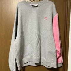 PINK PANTHER グレー トレーナー