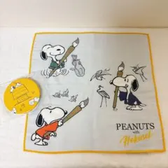 北斎のしわざ展 スヌーピー ミニタオル＆ミラー