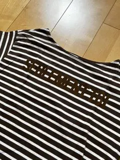studio CLIP スタディオクリップ ボーダーTシャツ ブラウン Mサイズ