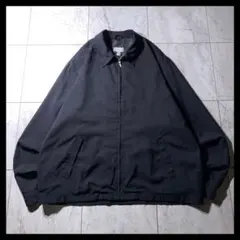 00s OLD NAVY ナイロン スイングトップ ドリズラージャケット 黒