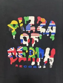 pizza of death 90s 00s Tシャツ デッドストック品 花柄 - メルカリ