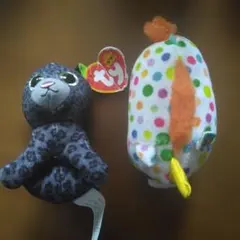Ty ヒョウ柄とユニコーンのぬいぐるみセット