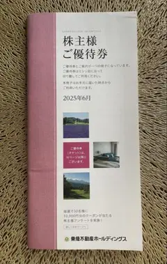東急不動産　株主優待券