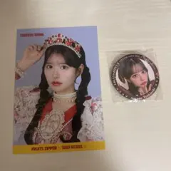 FRUITSZIPPER 月足天音 缶バッジ、ポストカードセット