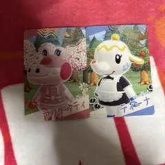 どうぶつの森 アングェティ ティーナ カードセット
