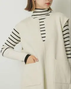 【美品】SENSE OF PLACE ニットベスト