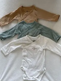 月麦様専用　プチバトー長袖あわせボディ３枚組