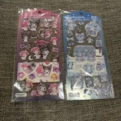 正規品　ドロップジュエリーシール マイメロ　クロミ　ドリーミックス 2セット