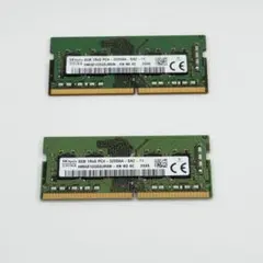Samsung ノートPC用メモリ 8GB 2枚セット DDR4-3200 - メルカリ